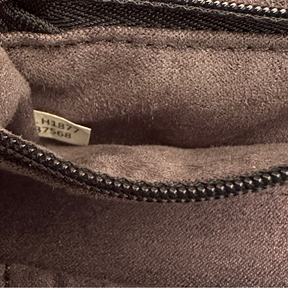 Coach Vanity Case Handled Zip Jewelry Travel Box Blue Metallic - Picture 13 of 14